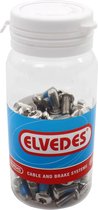 Elvedes Schijfrem Bouten 100 Stuks 13 X 6 Mm Zilver