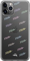 iPhone X/XS Case - XoXo Colors - xoxo Wildhearts Transparant Case