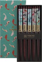 Tokyo Design Studio – Chopstick Set - Goudvis – Eetstokjes – Set van 5 paar