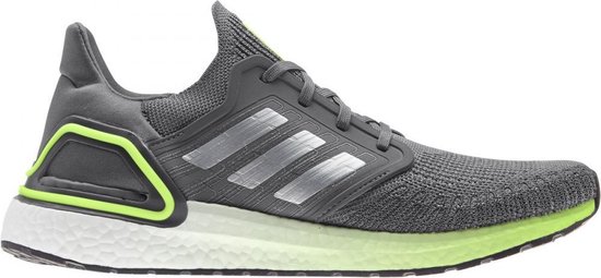 adidas Ultraboost 20 Heren - Grijs - maat 46 2/3 | bol.com