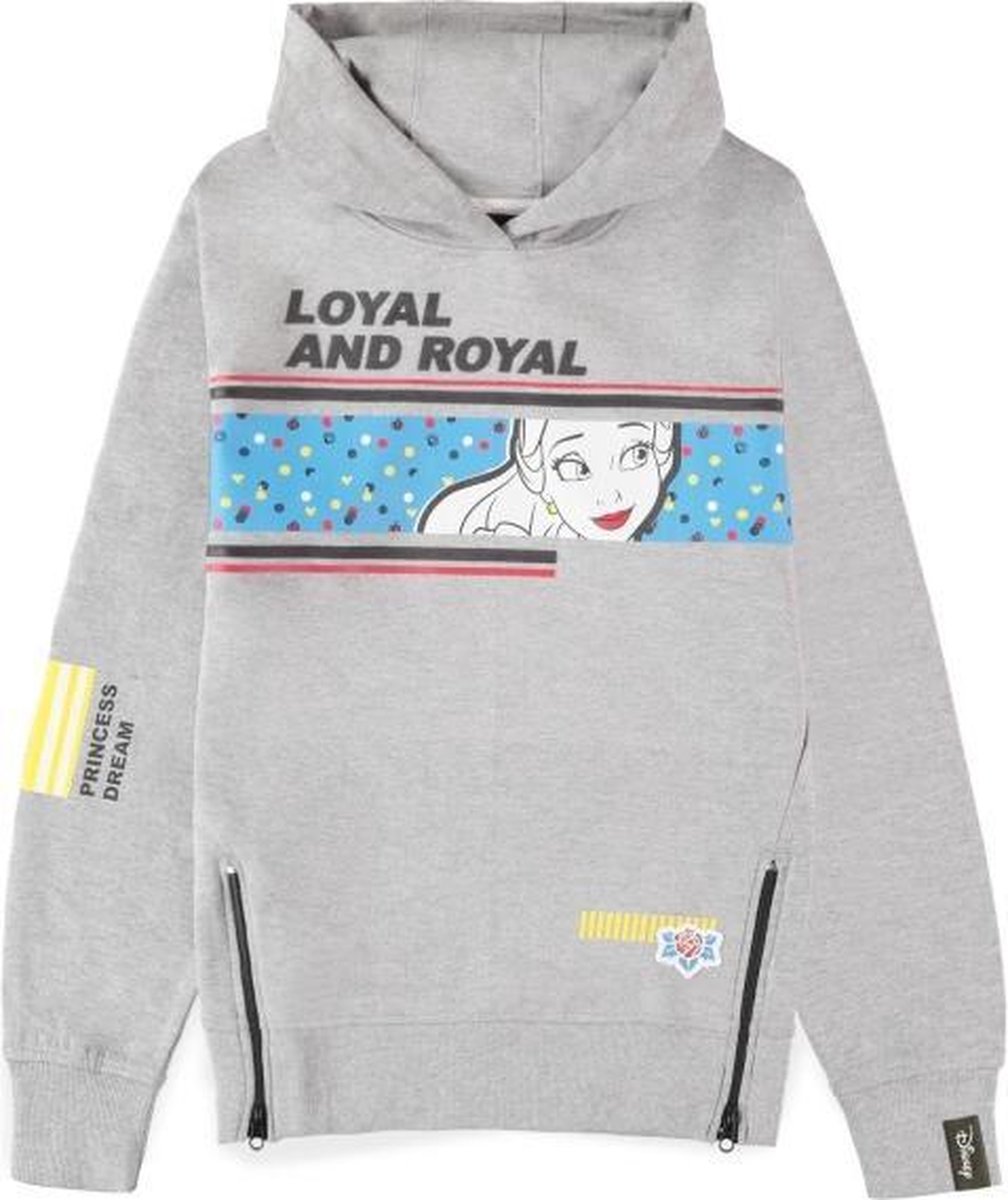 Disney Beauty & The Beast Kinder hoodie/trui -Kids 146- Belle Grijs