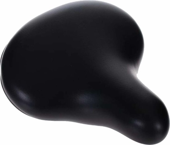 Selle Fietszadel classic retro XL - Zwart | bol.com