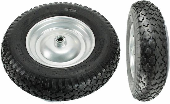 Benson Wiel met luchtband - metalen velg - blokprofiel - 4.00-8 - draagvermogen 135 kg van Benson — afbeelding 2