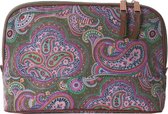Oilily Helena Paisley L Cosmetic Bag cypres