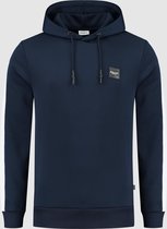 Ballin Amsterdam -  Heren Slim Fit   Hoodie  - Blauw - Maat L