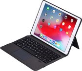 Case2go - Bluetooth Toetsenbord - Tablet hoes geschikt voor Apple iPad 10.2 2019/2020/2021 - QWERTY - Touchpad - Zwart