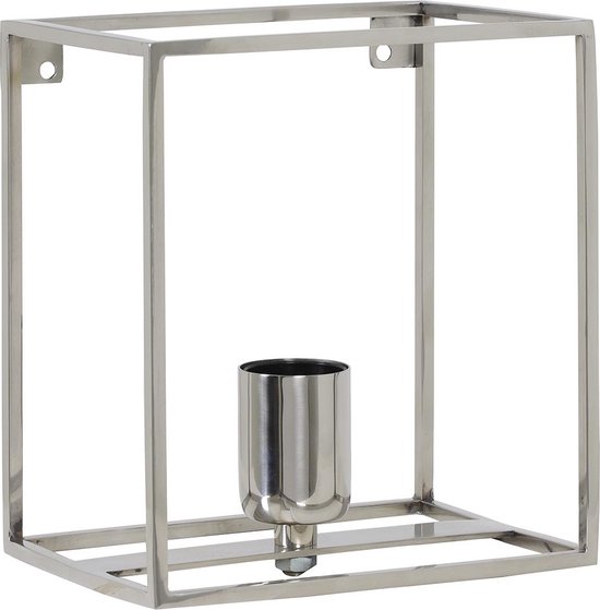 Light & Living Marley Wandlamp Nikkel 18x13x20cm