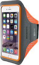 Apple iPhone 7 Hoesje - Mobiparts - Comfort Fit Serie - Neopreen Sportarmband - Neon Orange - Hoesje Geschikt Voor Apple iPhone 7