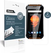 dipos I 2x Pantserfolie helder compatibel met Geotel G1 Beschermfolie 9H screen-protector