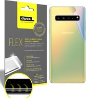 dipos I 3x Beschermfolie 100% compatibel met Samsung Galaxy S10 5G Rückseite Folie I 3D Full Cover screen-protector