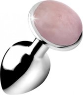 Gemstones Rose Quartz Gem Small Anal Plug - Butt Plugs & Anal Dildos