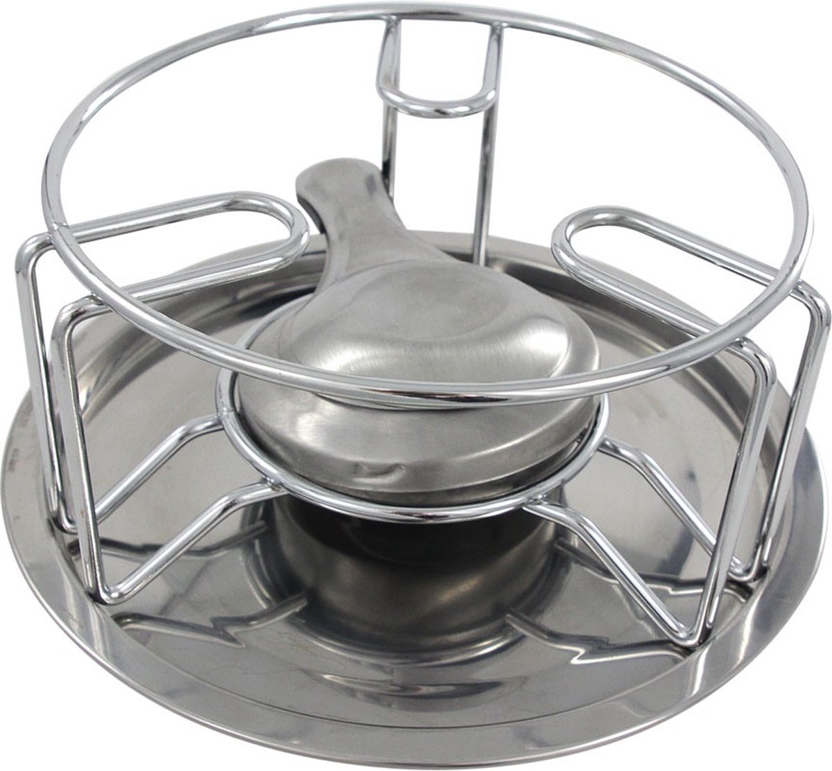 Kela 60127 réchaud pour fondues et wok, métal chromé