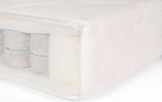Product: Baby matras voor ledikant 60x120 - Mythos babycomfort pocket bamboo, van het merk Mythos