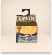 LEVI'S Levis Men Irregular Stripe Wb Boxer Brief 2P GROEN S