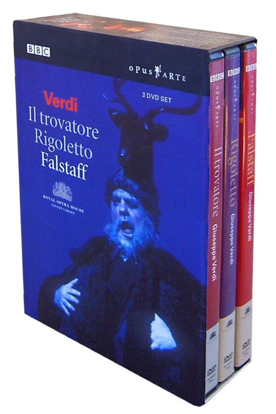 Orchestra Of The Royal Opera House - Verdi: Falstaff | Il Trovatore | Rigoletto (4 DVD)