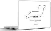 Laptop sticker - 15.6 inch - Imola - Formule 1 - Circuit