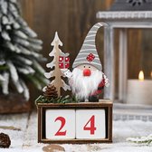 Kerstkalender Ornament · Kerstkalender · Kerst · Kalender · Gnome · Zilver · Gnomekalender · Kerstgnome · Kerstman