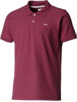 TOMMY HILFIGER JEANS Polo Classics Effen Rood Bordeaux Heren Maat M