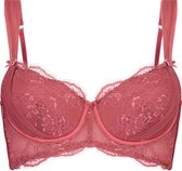 Hunkemöller Lingerie Dames Voorgevormde longline beugel bh Elissa Lucy Hale  - Roze - maat C80