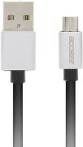 Accezz Fast Charging USB Type-C naar USB-kabel 1 meter - Zwart
