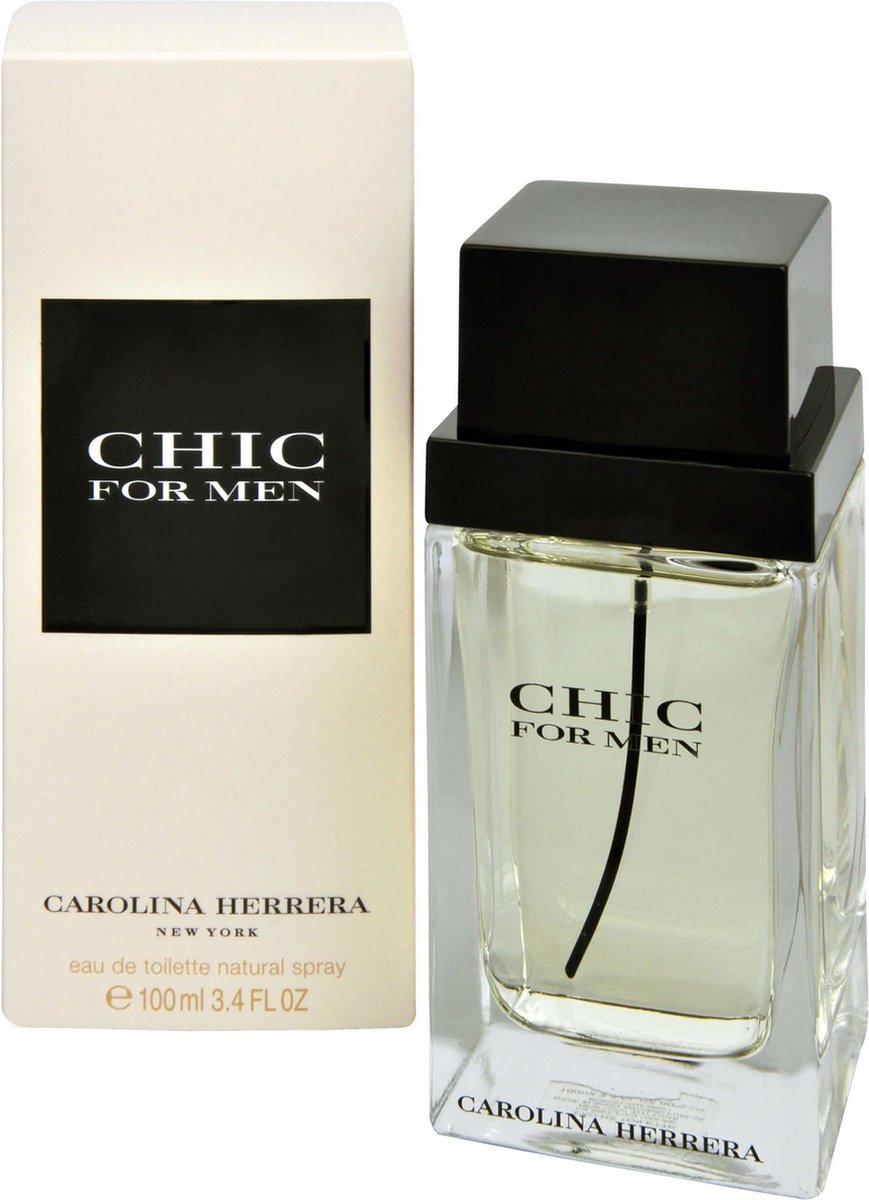 Goedkoopste Carolina Herrera Chic Men - 100 ml - Eau de toilette