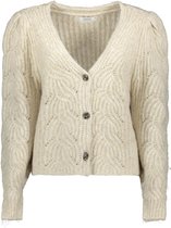 Only Vest Onlscala L/s Cardigan Knt 15236180 Pumice Stone/w. Melange Dames Maat - M