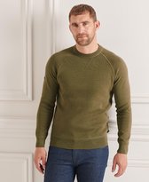 Superdry Heren Trui Essential trui van biologisch katoen met ronde hals