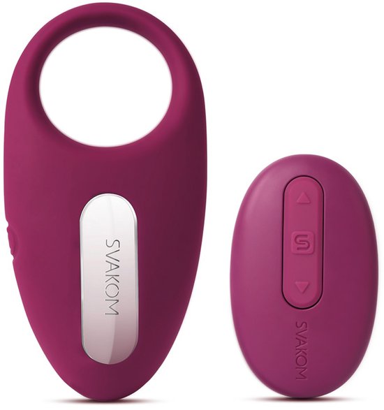 Svakom Winni - Remote Control Vibrerende Cockring - Paars