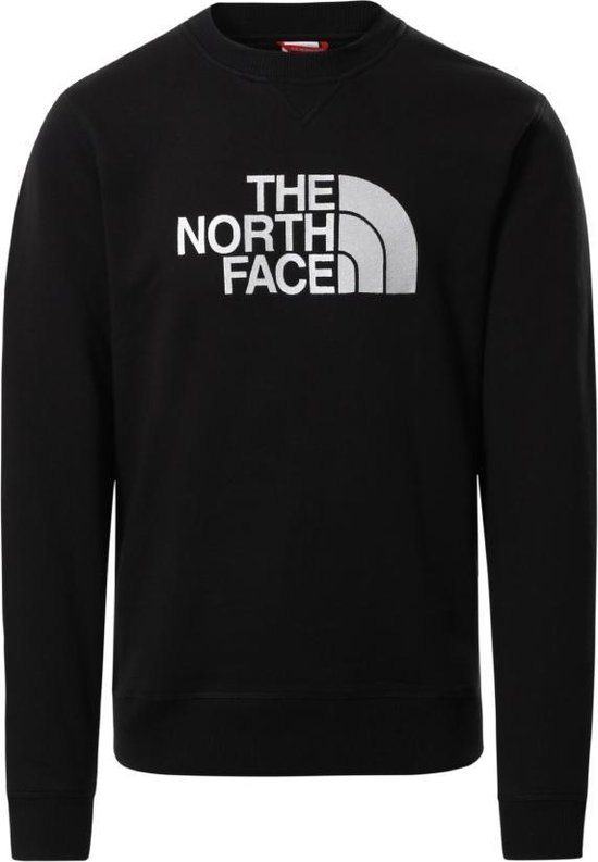 The North Face Drew Peak Crew heren casual sweater zwart