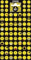 stickervel Smiley World papier geel 82 stuks