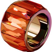 Swarovski Damen-Damenring Metall Swarovski-Kristall 55 Rood 32018638