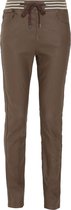 Cassis - Female - Gecoate broek  - Chocolade