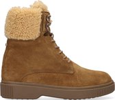 Fred de la Bretoniere 184010077 Veterboots - Laarzen Met Veters - Dames - Camel - Maat 42