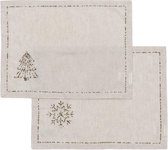 Sparkling Christmas Placemat 2 pcs