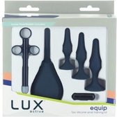 LUX Active Siliconen Anale Training Set - Dildo - Vibrator - Penis - Penispomp - Extender - Buttplug - Sexy - Tril ei - Erotische - Man - Vrouw - Penis - Heren - Dames