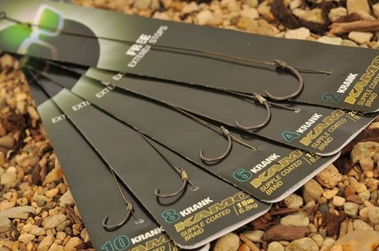 Korda - Krank Ready Rig - Haakmaat 6 - Camo van Merkloos — afbeelding 4