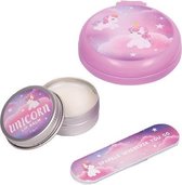 beautyset Unicorn Beauty meisjes roze 3-delig