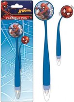 pen lenticulair Spider-man 15 cm blauw