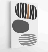 Canvas schilderij - Abstract wall arts vector. Mural wall art 1 -    – 1899726862 - 80*60 Vertical