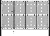 Everest Poort 350x150 cm staal zwart