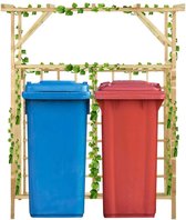 Everest Pergola voor 2 containers geïmpregneerd grenenhout