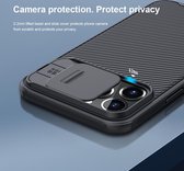 Telefoonhoesje geschikt voor Apple iPhone 13 Pro Max - CamShield Pro Armor Case - Back Cover - Groen