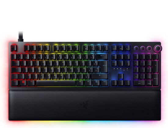 Razer Huntsman V2 FR Azerty Gaming Analog Toetsenbord - Zwart