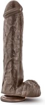 Dr. Skin - Mr. Savage Dildo Met Zuignap 29 cm - Chocolate