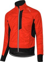 Löffler Fietsjack Hotbond Pl60 Heren Polyester/nylon Rood Mt 48