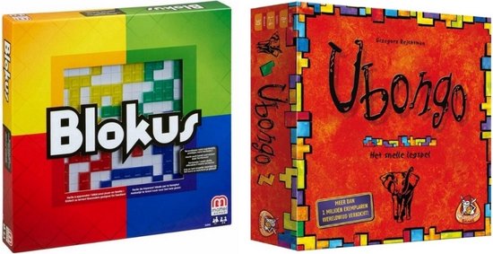 Afbeelding van het spel Spellenbundel - 2 Stuks - Blokus & Ubongo