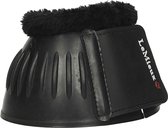 Le Mieux Rubber Bell Boots Fleece - Black - Maat XXL