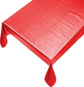 Raved Tafelkleed/Tafelzeil - Kerst/Feestdagen Rood - 50x140 cm