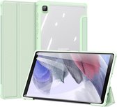 Dux Ducis - Tablet hoes geschikt voor Samsung Galaxy Tab A7 Lite (2021) - Toby Series - Tri-Fold Book Case - Groen