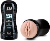 M for Men - Soft and Wet Masturbator Self Lubricating - Noppen - Sextoys - Masturbators - Toys voor heren - Kunstvagina